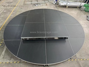 Bravo Tùy Chỉnh Vòng Nhôm Sân Khấu Di Động Giai Đoạn Vòng Tròn Bằng Gỗ Sân Khấu Cho Trong Nhà Và Ngoài Trời - Product Image 3