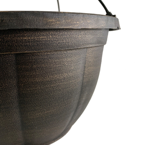 Ronbo Sunrise Bán Buôn 14 Inch Đầy Màu Sắc Vòng Tường Planter Dọc Vườn Đứng Chậu Hoa Nhựa Treo Giỏ - Product Image 4