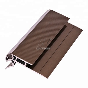 Hot bán hợp kim 6063 LED hộp đèn nhôm hồ sơ tùy chỉnh chống trượt nosing Led Cầu Thang Hồ sơ cho cầu thang chiếu sáng - Product Image 6