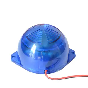 Nhà Máy Giá Bán Buôn 24V Có Dây Trong Nhà Dẫn Ánh Sáng Nhấp Nháy Cảnh Báo Strobe Siren Âm Thanh Báo Động Nhỏ Siren