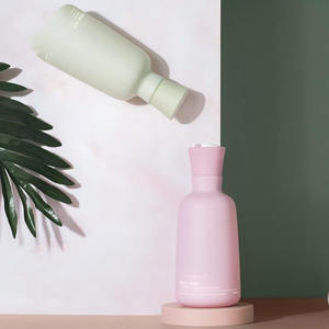 Botella de Loción Rosa PET, Botella Recargable para Champú y Gel de Ducha, con Tapa Qianqiu, Personalizable - Product Image 3