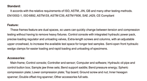 Machine d'essai universelle électro-hydraulique servo-contrôlée par micro-ordinateur pour les essais <span class=keywords><strong>de</strong></span> traction et <span class=keywords><strong>de</strong></span> compression des matériaux géotechniques - Product Image 3