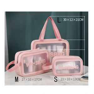 Hot Sale Waterproof <b>Large</b> Capacity Portable Cosmetic <b>Bags</b> Travel <b>Makeup</b> <b>Bag</b> Pillow Toiletry Wash <b>Bag</b> - Product Image 2