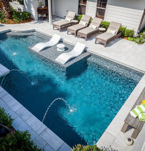 Larga vida útil Durable PE Sillas <span class=keywords><strong>de</strong></span> <span class=keywords><strong>piscina</strong></span> al aire libre Muebles <span class=keywords><strong>de</strong></span> patio <span class=keywords><strong>Piscina</strong></span> interior <span class=keywords><strong>Piscina</strong></span> Chaise Lounge Chair con almohada - Product Image 3