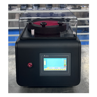 Machine de polissage par vibration métallographique, nouveau circuit avec tampon de démarrage, 220V, 1.5KW, 300mm pour polissage et abrasion