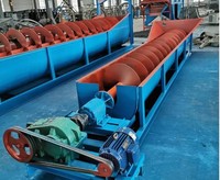 Laveuse de sable spirale CE ISO à haut rendement pour ligne de production de lavage de sable