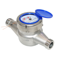 Compteur d'eau mécanique multi-jets à cadran sec DKV, classe B, en acier inoxydable et fonte, pour eau froide