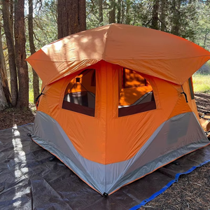 Tenda Pop-up Istantanea <span class=keywords><strong>per</strong></span> 4 Persone OEM, Impermeabile e Antivento, Completamente in Rete, <span class=keywords><strong>per</strong></span> <span class=keywords><strong>Campeggio</strong></span> Familiare con <span class=keywords><strong>Copertura</strong></span> Antipioggia Rimovibile - Product Image 2