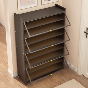 Armadio per scarpe in acciaio a 7 livelli con 3 porte posizionate all'interno o all'esterno resistenti alle intemperie sotto le scale altezza 1151mm - Product Image 6