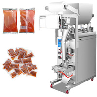 Machine de remplissage de pâte liquide Jus Confiture Beurre d'arachide Salade Sauce Machine de scellage pour sac pour boissons Produits chimiques