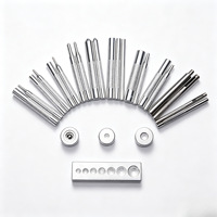Outil d'installation manuel pour boutons-pression métalliques à quatre pièces, poinçon à rivets, outil de quincaillerie pour boutons-pression et artisanat du cuir