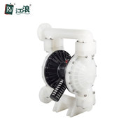 Pompe à diaphragme pneumatique en plastique de 2 pouces, à air comprimé, pour le traitement de l'eau potable, pour l'usinage