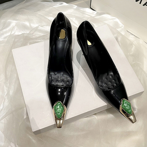 7CM/9CM Hot Selling Zandalias <b>Glitter</b> Rhinestone Talon Femmes Summer Shoes Rhinestone Fashion Heels - Product Image 4