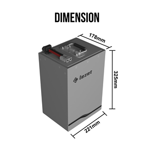 Batteries au lithium 64V/40Ah pour véhicules électriques à 2 et 3 roues, durée de vie en cycle profond de plus de 4000 cycles, cellules de batterie LFP de qualité A - Product Image 4