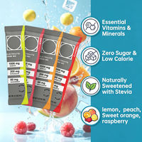 Sachets de poudre d'électrolytes pour l'hydratation sportive sous marque privée, sachets de boisson énergétique Keto, supplément d'entraînement fabriqué