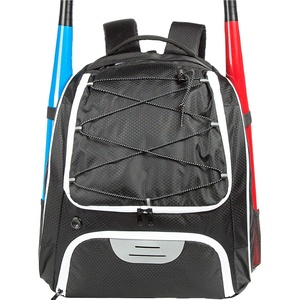 Free Sample Low MOQ Waterproof Lightweight Sports Baseball Bat <b>Backpack</b> with Shoes Compartment for Youth Kids <b>Children</b> - Product Image 2