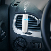 Diffuseur de parfum pour voiture SCENTA Mini, clip de ventilation, rechargeable par USB, diffuseur ultrasonique de parfum, désodorisant, diffuseur d'huiles essentielles pour véhicule