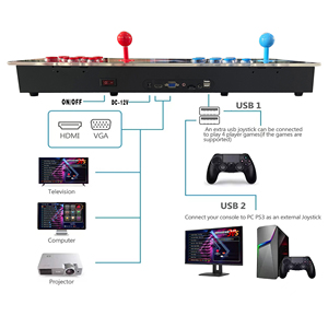 Consola de Juegos Retro 3D con Botones de Joystick Dobles para 2 Jugadores, 32000 en 1, Juegos de Arcade Pandora - Product Image 2