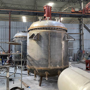 Reactor de mezcla con camisa Recipiente de presión Reactor de acero inoxidable Reactor de tanque de agitación - Product Image 1