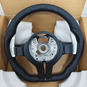 Volante in Pelle Personalizzato Serie M E F per <span class=keywords><strong>BMW</strong></span> F20 F21 F32 F34 <span class=keywords><strong>F36</strong></span> F33 F80 F82 M3 F30 340i - Product Image 4