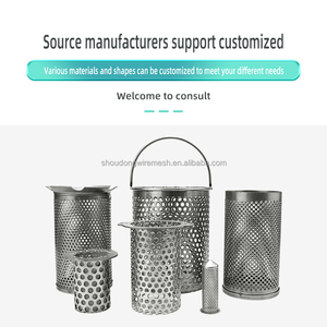 304 316 thép không gỉ các yếu tố lọc lưới Hộp mực lỗ đục lỗ cho lọc dầu nước tách chất lỏng rắn - Product Image 6