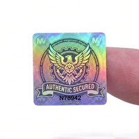 Autocollant holographique 3D de sécurité anti-contrefaçon de haute qualité avec impression de logo personnalisé