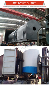China Vertical de alta capacidad sin humo tipo de elevación aserrín fabricante de carbón horno de carbonización de biomasa precio de la máquina - Product Image 4