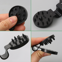 Clips en plastique pour fixer le filet pare-soleil de serre