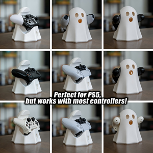 Support de perruque en plastique, lot de 3 |   Support de manette de jeu pour manettes PS5/Switch/Xbox |   Cadeau d'Halloween pour les fans de jeux vidéo - Product Image 2