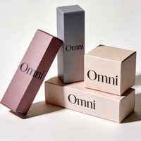Emballage personnalisé imprimé par un fabricant respectueux de l'environnement, boîte en papier pliable pour crème pour le visage, soins de la peau, cosmétiques