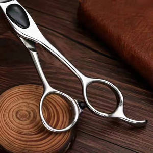 Ciseaux de coiffure professionnels personnalisables, 6 pouces, ciseaux plats, acier inoxydable 440C, pour droitiers, usage beauté - Product Image 2