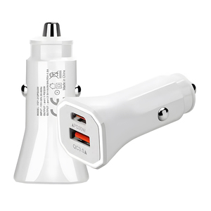 2024 Venta caliente de alta calidad <span class=keywords><strong>Mini</strong></span> QC3.0 + PD18W cargador de teléfono móvil cargador de coche USB barato para <span class=keywords><strong>Iphone</strong></span> para Samsung Galaxy - Product Image 4