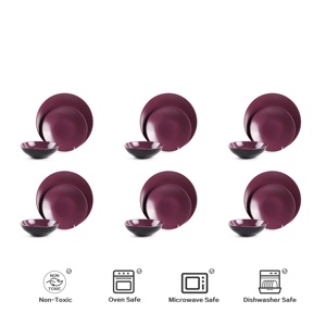 En septembre, nous présentons des ensembles de bols, assiettes et tasses de haute qualité, des services de table populaires et des services de table en pierre pour la famille. - Product Image 4