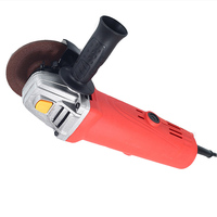 Mini-meuleuse d'angle électrique professionnelle sans balais 220V 2000W de haute qualité, bleue, avec disque de coupe 100mm