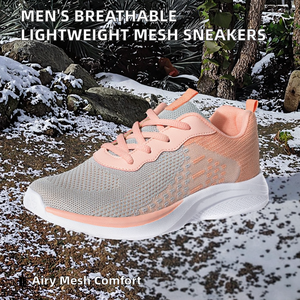 Chaussures de sport décontractées pour hommes, tendance mode quatre saisons, printemps, maille tissée légère, antidérapantes, respirantes - Product Image 2