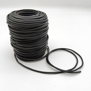 3.0 mm X 50 M Black PVC Garden Stretchy Tube Soft Plastic Plant <strong>Tie</strong> Twist <strong>Tie</strong> <strong>Rubber</strong> <strong>Tree</strong> <strong>Ties</strong> - Product Image 2