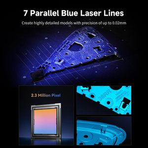 Creality <span class=keywords><strong>3D</strong></span> cr-scan Raptor máy quét <span class=keywords><strong>3D</strong></span> tiêu dùng đa dòng màu xanh và gần hồng ngoại để in kỹ thuật đảo ngược <span class=keywords><strong>3D</strong></span> - Product Image 3