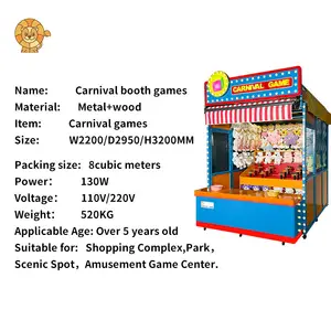 Nieuwe Aanpasbare Outdoor Pretpark Carnaval Booth Game Throw Beanbag Game Bij Een Carnaval Game Booth