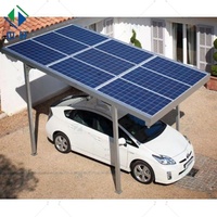 Sistema de Montaje para Carport Solar de Acero HDG, Estructura Fotovoltaica de Alta Resistencia para Contratistas de Proyectos de Estacionamientos Comerciales