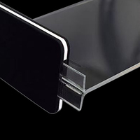 Panneau d'affichage acrylique A4 personnalisé en usine 21*29.7CM pour menu de bureau de table et support publicitaire