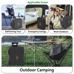 Station d'alimentation solaire portable 3000W 110V/220V avec batterie LiFePO4 pour voiture, camping et urgences – Prix raisonnable - Product Image 3