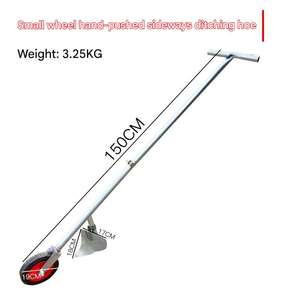 ชุดจอบเหล็กสำหรับการเกษตรแบบ5ล้อ1-in-1ทำจากสเตนเลสสตีลเครื่องมือกำจัดวัชพืชในสวนด้วยมือ - Product Image 6