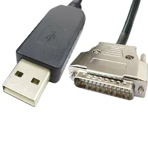 FTDI USB RS232 DB25 null modem crossover per cavo stampante EPSON TM-T88V