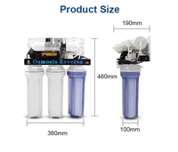 Système de purification d'eau potable Purificateur d'eau domestique filtre à osmose