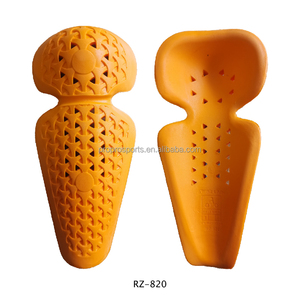 Genouillères EN1621-1 CE <span class=keywords><strong>Niveau</strong></span> <span class=keywords><strong>2</strong></span> Doux Respirant PU Insert Genouillères Jaune Descente Moto <span class=keywords><strong>Protection</strong></span> de Sécurité pour Coude - Product Image 5
