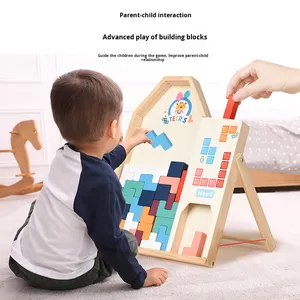 Blocs de puzzle 3D éducatifs pour enfants, jouets d'apprentissage Montessori pour le développement du cerveau et l'entraînement à la pensée créative - Product Image 5