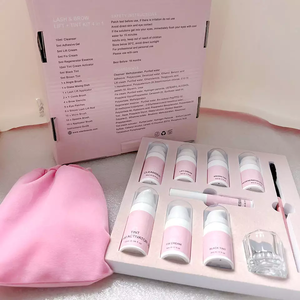 Kit <span class=keywords><strong>professionnel</strong></span> de lifting des sourcils, lotion Lashlift, kit de teinture pour lifting des cils et des sourcils, kit de permanente pour cils avec lifting des cils, marque privée - Product Image 5
