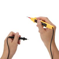Testeur de tension 8-en-1 de haute qualité pour voiture, stylo de test de tension AC/DC 6-380V, détecteur d'instruments électriques