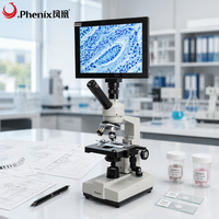Mikroskop Digital Phenix XSP-35TV-1000X Dengan Layar 9-inci Mikroskop Monokuler Pelajar Mikroskop Biologi