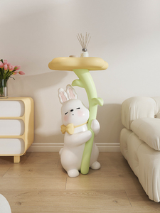 Penjualan laris Dekorasi resin penyimpanan ornamen Kelinci meja kamar tidur ruang tamu dekorasi patung kelinci kartun kustom - Product Image 6